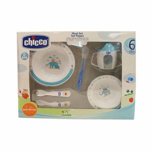 ست غذاخوری کودک طرح فیل چیکو chicco