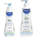 ژل شستشو دهنده سر و بدن موستلا حجم 500 میلی لیتر Mustela
