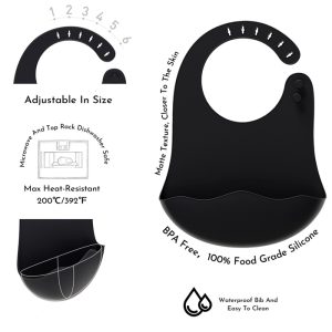 پیشبند سیلیکونی کاسه دار هی اور شی Heorshe