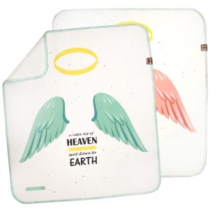 زیرانداز تعویض نوزاد طرح بال فرشته دی روحه Die Ruhe