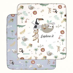 زیرانداز تعویض نوزاد طرح جنگل دی روحه Die Ruhe