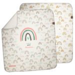 زیرانداز تعویض نوزاد طرح رنگین کمان دی روحه Die Ruhe