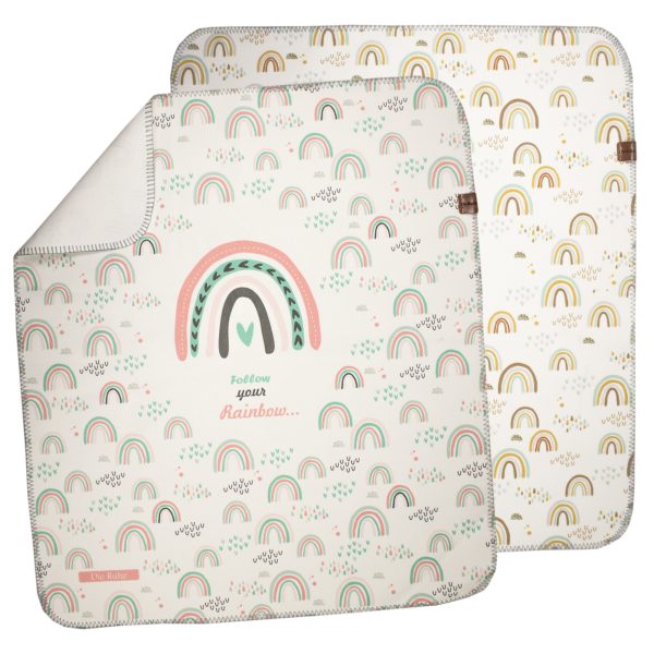 زیرانداز تعویض نوزاد طرح رنگین کمان دی روحه Die Ruhe