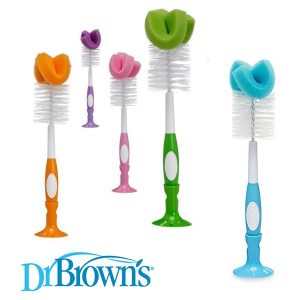 برس شیشه شوی سر اسفنجی دکتر براونز DR.Brown's