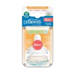 سر شیشه پهن دو عددی +0 ماه دکتر براونز DR.Brown's