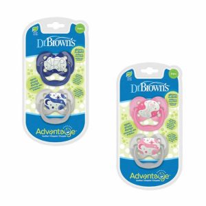 پستانک شبتاب 0-6 ماه 2 عددی دکتر براونز DR.Brown’s