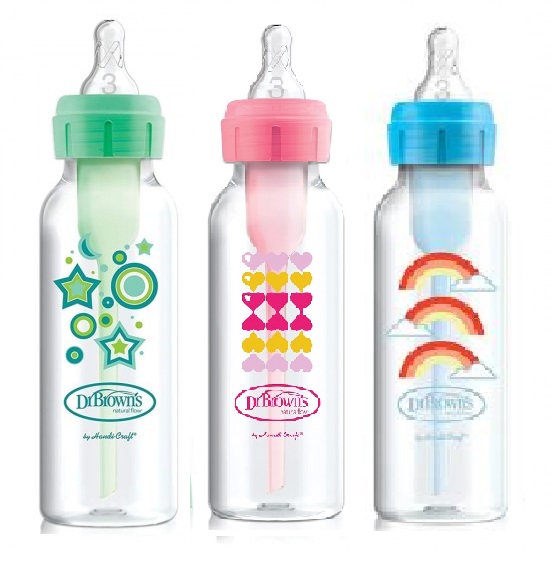 شیشه شیر طرح دار 250 میلی لیتر دکتر براونز DR.Brown's