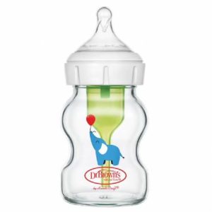 شیشه شیر پیرکس اپشن پلاس 150 میل طرح دار دکتر براونز