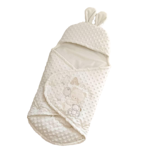 قنداق فرنگی مخمل نوزادی بیبی لایک Baby like