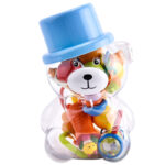 پک جغجغه 10 عددی نوزاد خرس کلاه کج Biai toys