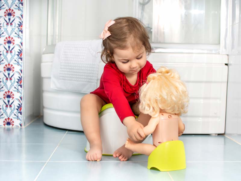 دستشویی رفتن کودک