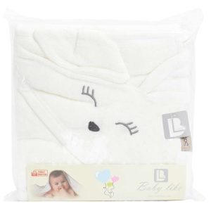 حوله کلاهدار نوزادی بیبی لایک baby like