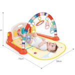 تشک بازی موزیکال نوزادی مدل Piano Fitness Rack هانگر huanger