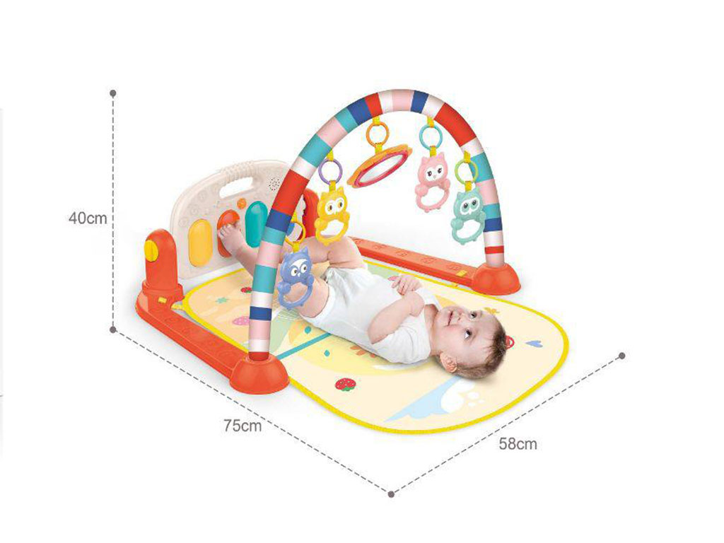 تشک بازی موزیکال نوزادی مدل Piano Fitness Rack هانگر huanger