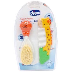 شانه و برس نوزاد طرح زرافه چیوکو chioco