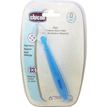 قاشق سر سیلیکونی تکی دسته بلند چیکو chicoo ا baby