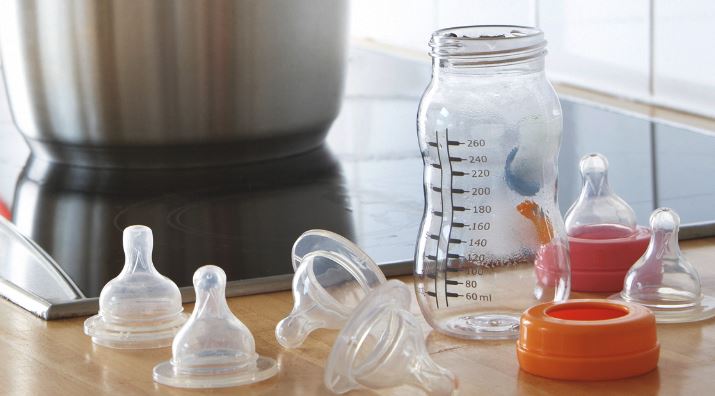 ضد عفونی شیشه شیر و پستانک