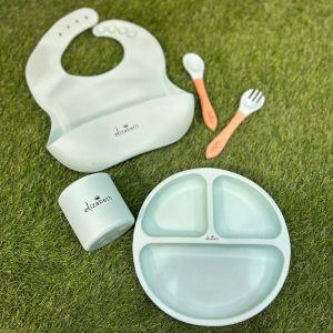 ست ظرف غذا سیلیکونی کودک الیزابت elizabeth