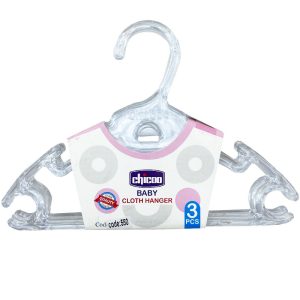 چوب لباسی کودک شفاف سه عددی چیکو Chicoo baby