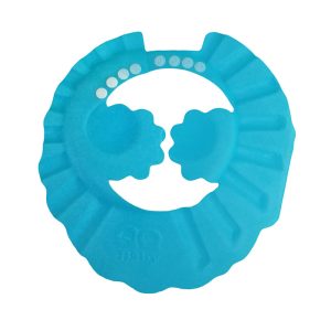 کلاه حمام نوزاد و کودک طرح لبه چین دار QQ BABY