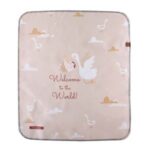 زیرانداز تعویض نوزاد طرح لک لک دی روحه Die Ruhe