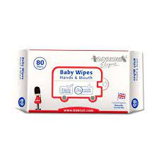 دستمال مرطوب 80 عددی بیبی سیل Babisil Baby Wipes Hand & Mouth