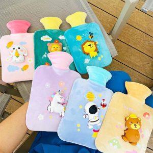 کیسه آب گرم مخملی عروسک پوپت دار