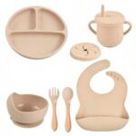 ست ظرف غذای سیلیکونی کودک 7 تکه