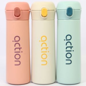 فلاسک استیل نوزاد و کودک (ماگ سفری) مدل دکمه ای 500 میلی لیتر