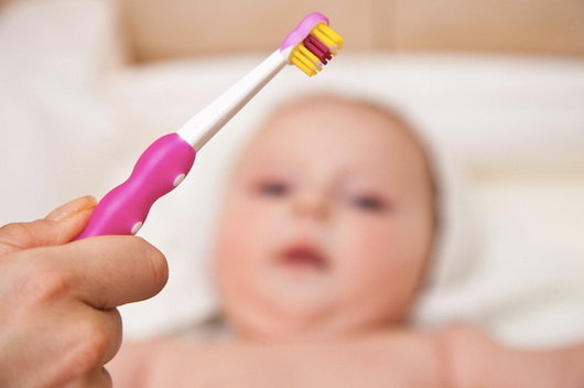رعایت بهداشت دندان نوزاد