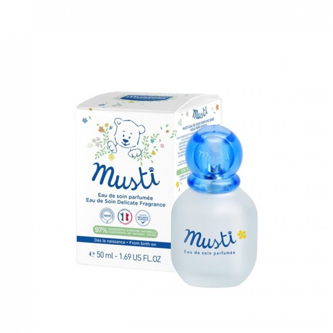 ادکلن کودک Musti حجم 50میلی لیتر موستلا mustela