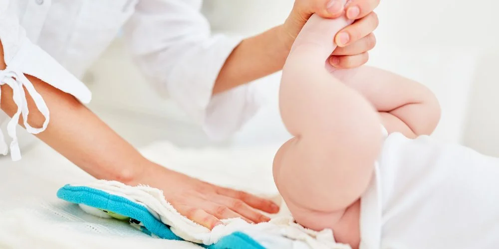 پس دادن پوشک نوزاد