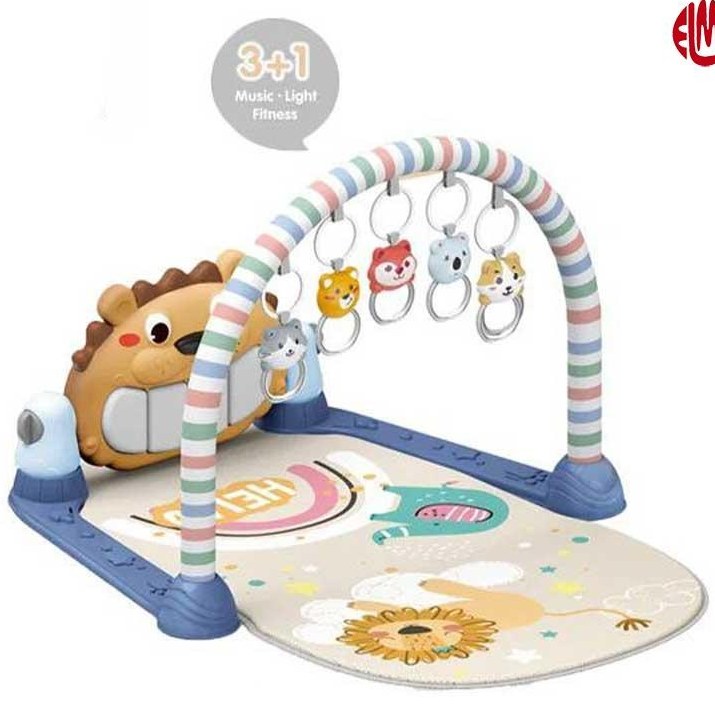 تشک بازی پیانو دار نوزاد طرح شیر