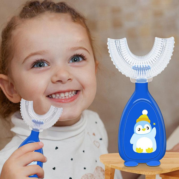 مسواک سیلیکونی چرخشی