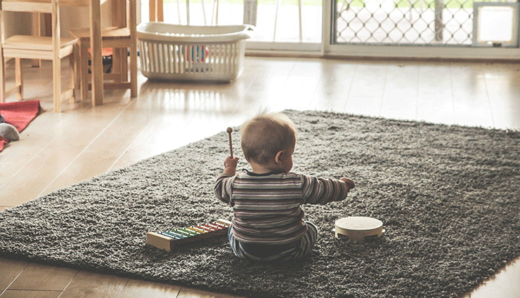 فواید موسیقی و آهنگ برای نوزاد