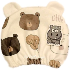 کلاه حمام نوزادی حوله ای لیتل می little me