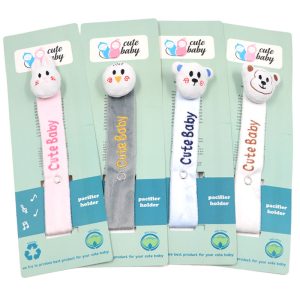 بند پستانک مخملی عروسکی کیوت cute baby