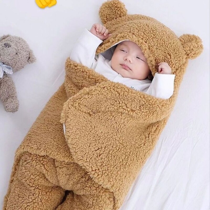 قنداق نوزاد کلاه دار تدی نیپر nipper