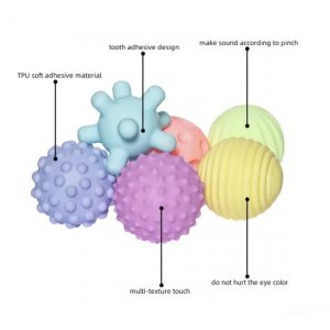 توپ آموزشی 6 عددی سایز بزرگ soft balls