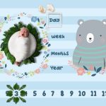 پارچه ماهگرد نوزاد الپی کیدز LPKids