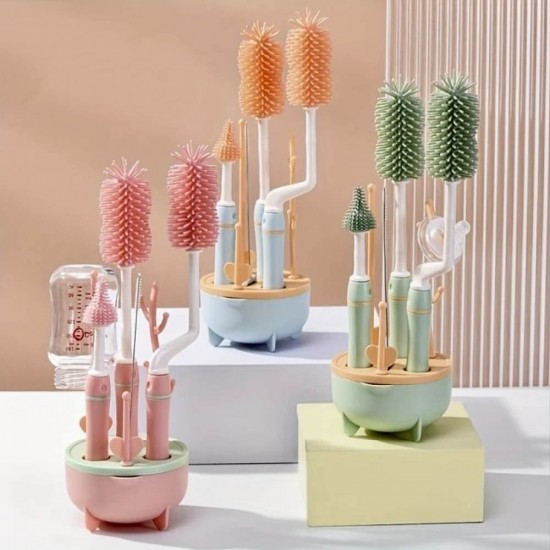 برس شیشه شور سیلیکونی و آبچکان 8 تیکه اونلی Only