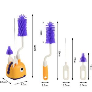 برس شیشه و سرشیشه شور سیلیکونی دایناسور