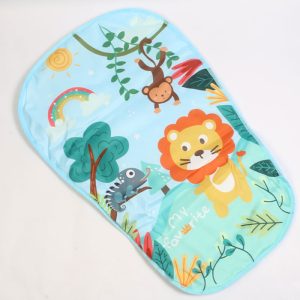 تشک بازی نوزاد پیانویی آبی طرح شیر Chiccdi