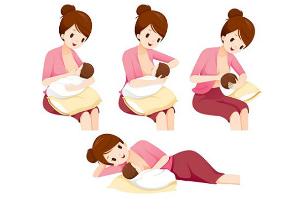 پوزیشن صحیح شیردهی نوزاد