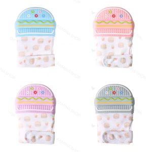 دستکش دندانگیر نوزاد طرح همبرگر