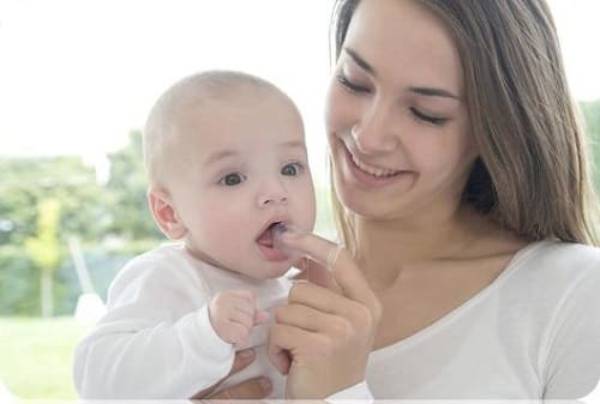 لثه شور نوزاد