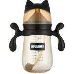 لیوان آبمیوه خوری سوپاپ دار 240 میلی لیتر طرح هی اور شی DOUDANER