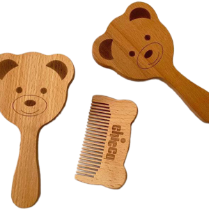 ست شانه و برس 3 تکه خرسی چیکو chicco