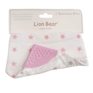 پیشبند دستمال گردنی دندانگیر دار لیون بیر Lion bear