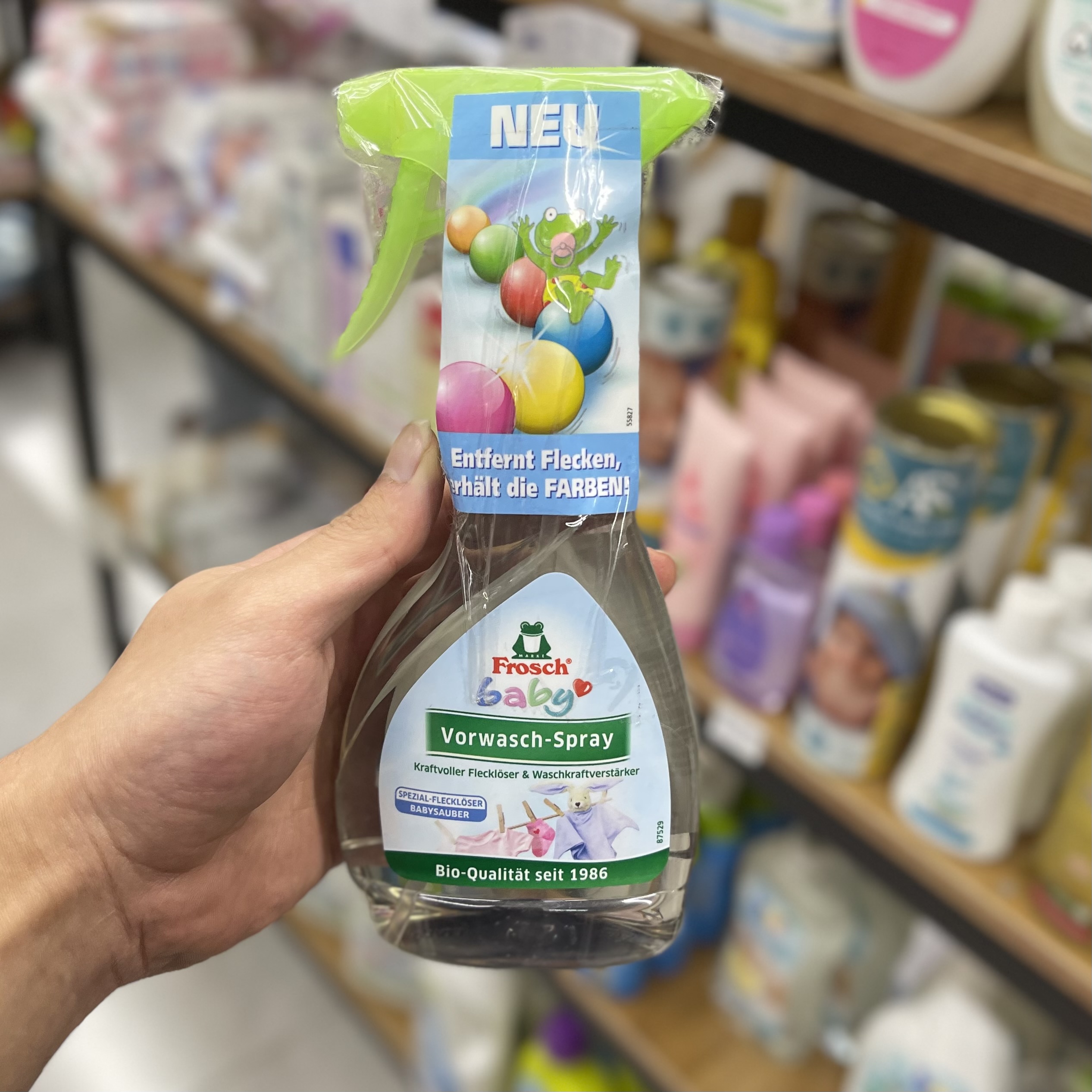 اسپری لکه بر البسه کودک فروش Frosch